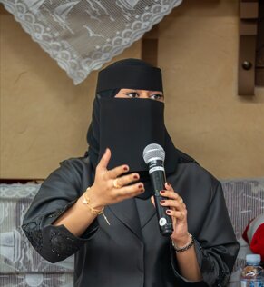 ارين الشمراني تتحدث في المجلس الإعلامي للجنة الإعلام والتسويق بغرفة مكة المكرمة